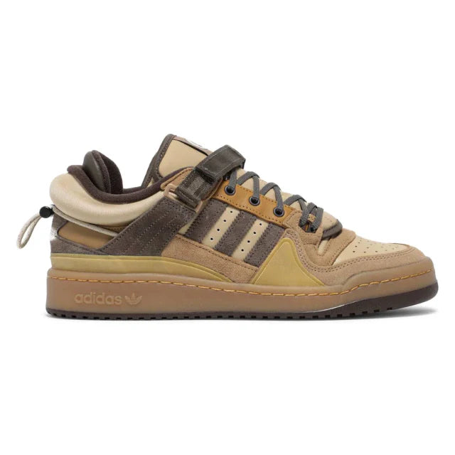 Tênis Adidas Bad Bunny x Forum Buckle Low Café