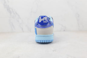 Tênis A Bathing Ape Bape SK8 Sta Blue White