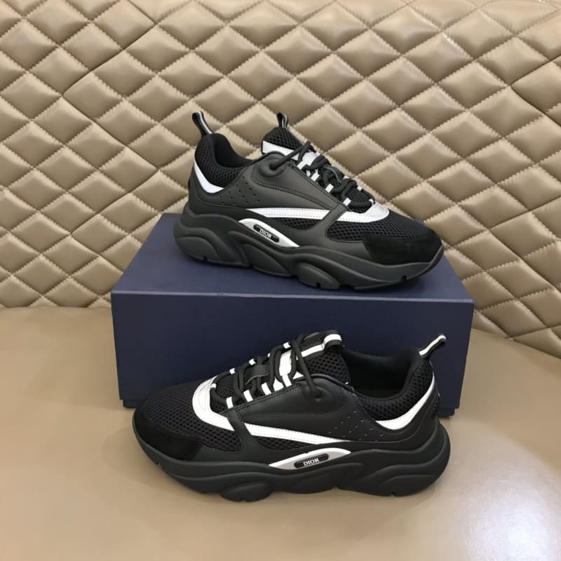 Tênis Dior B22 'Black Reflective'