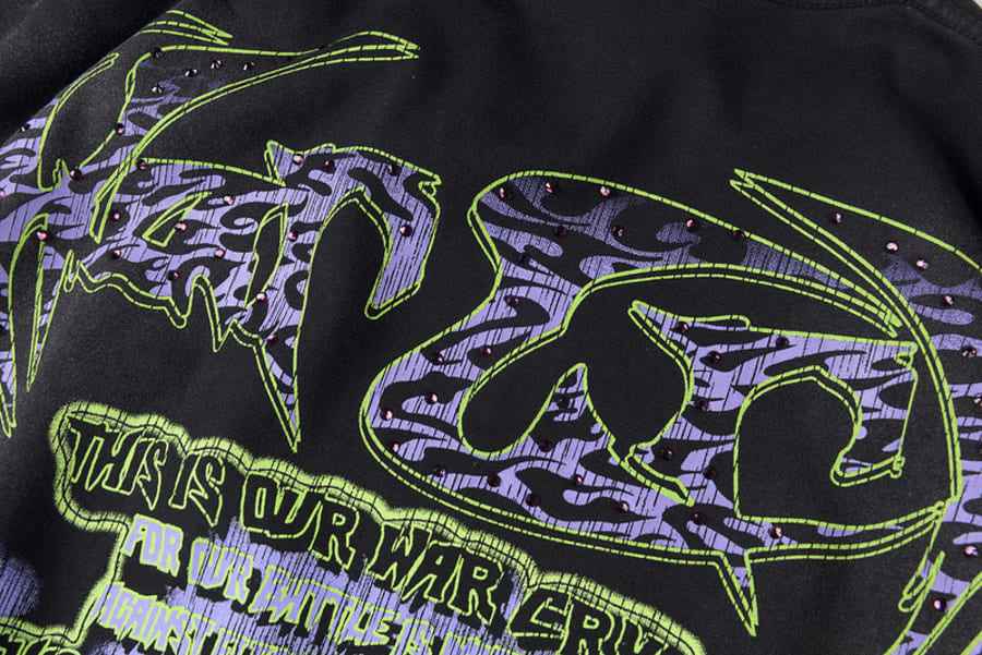 Camiseta Hellstar Amen Black