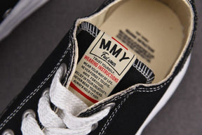Tênis Maison Mihara Yasuhiro Hank OG Sole Canvas Low Black