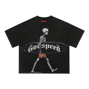 Camiseta Godspeed Surf Day Black