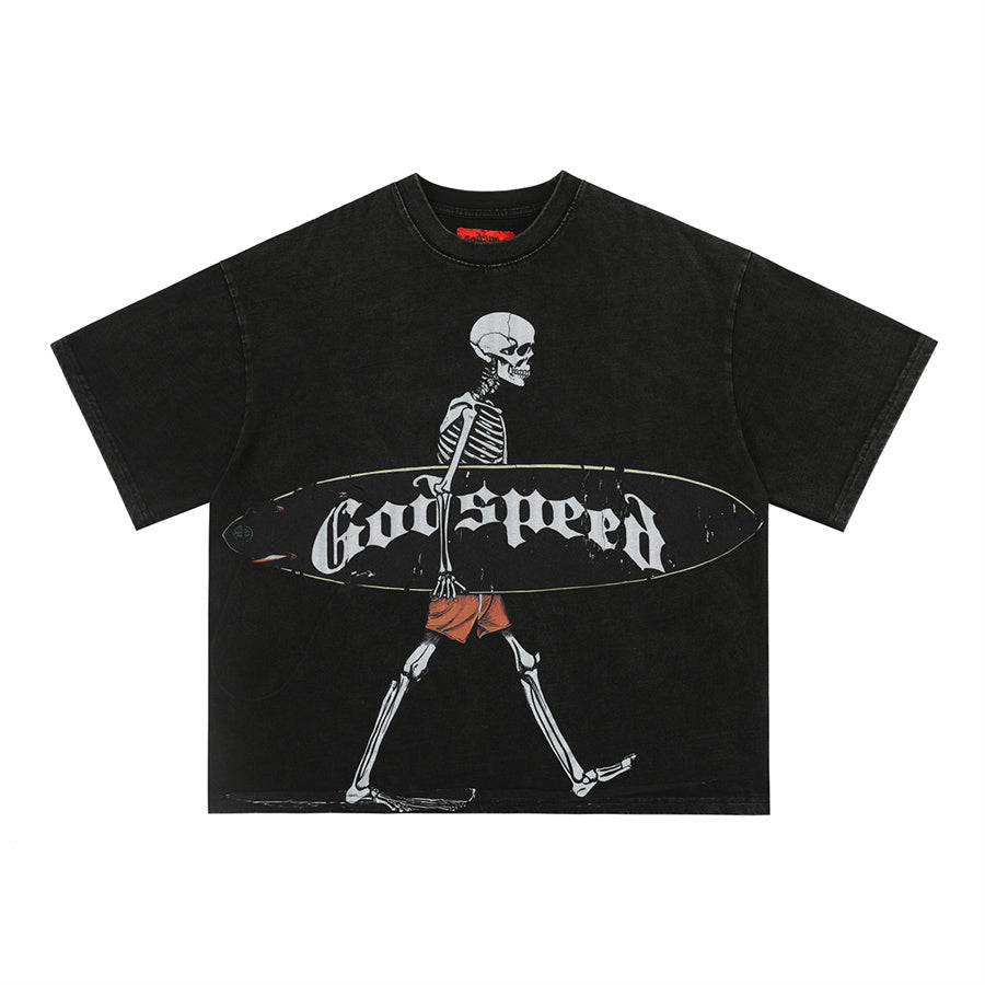 Camiseta Godspeed Surf Day Black