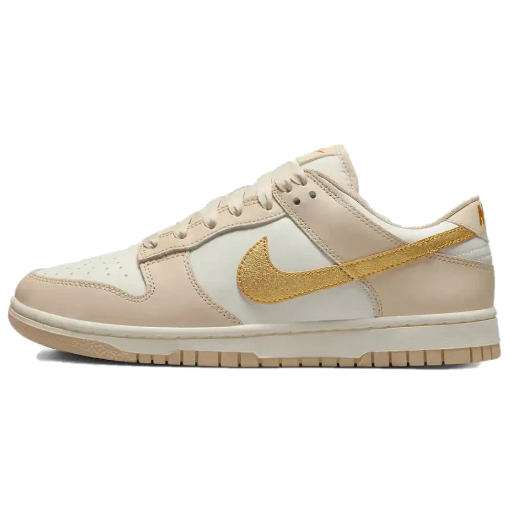 Tênis Nike Dunk Low Phantom Metallic Gold