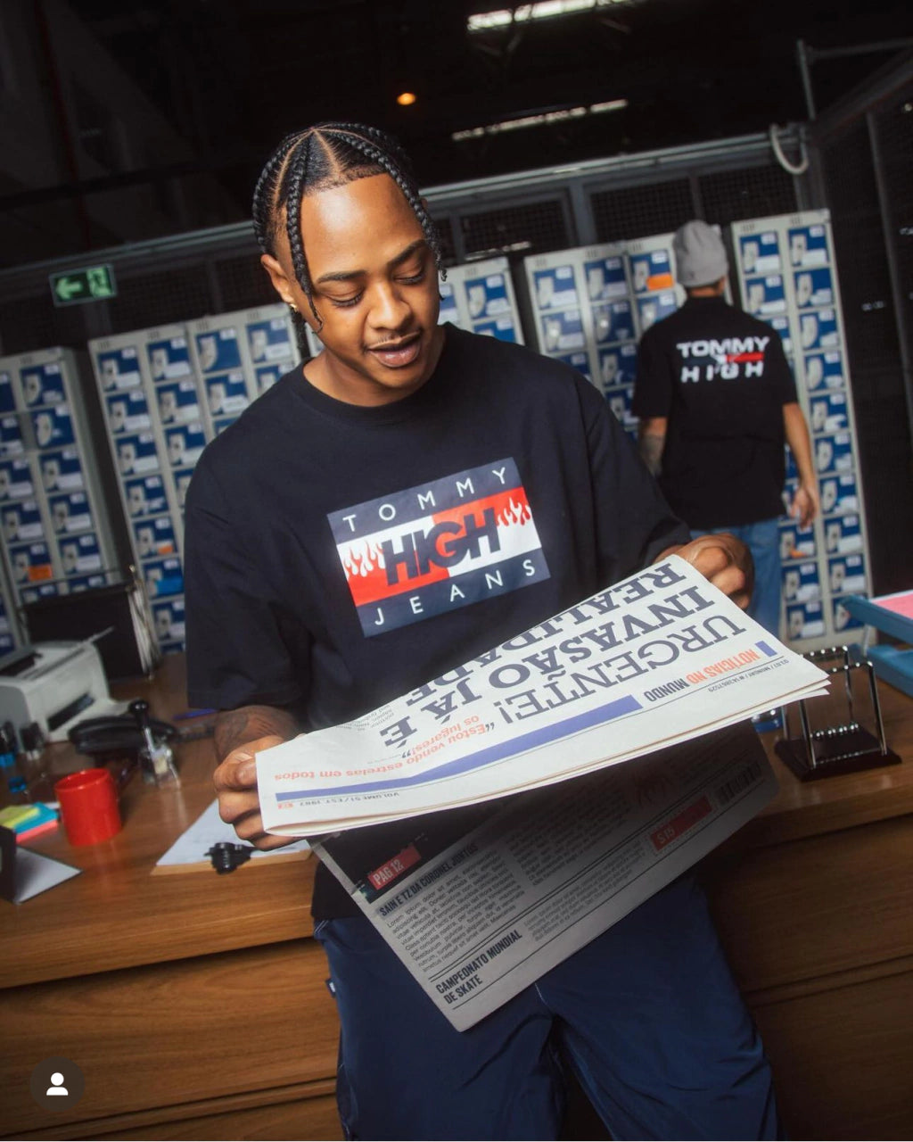 PRONTA ENTREGA - Camiseta High Company x Tommy Jeans