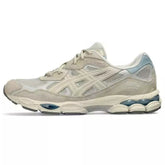 Tênis ASICS GEL-NYC - BEGE E BRANCO COM CREME E VERDE