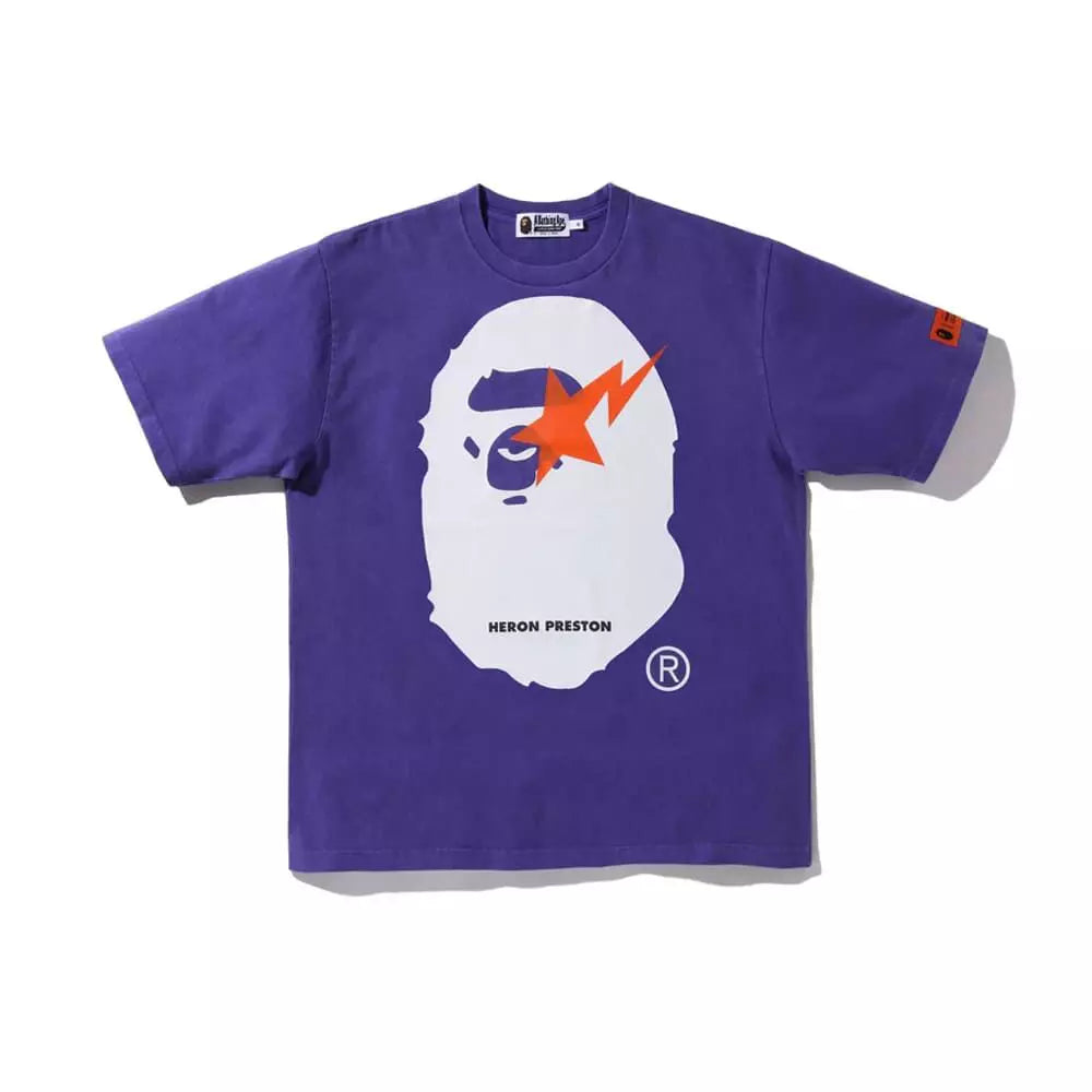 Camiseta BAPE x Heron Preston Relaxed Fit