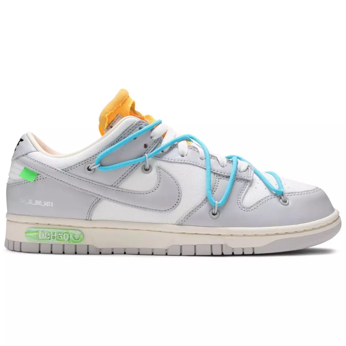 Tênis Nike Dunk Low x Off-White Lot 02 of 50