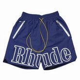 Shorts Rhude Logo Blue