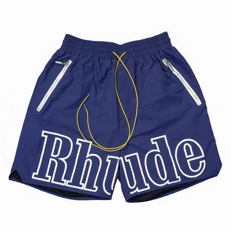Shorts Rhude Logo Blue