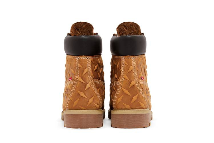 Bota Timberland x Supreme Diamond Plate Wheat