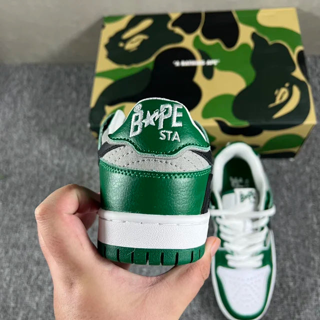 Tênis A Bathing Ape Bape SK8 Sta Green