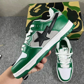 Tênis A Bathing Ape Bape SK8 Sta Green