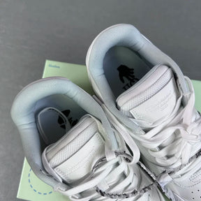 Tênis Off-White Out of Office For Walking White Black